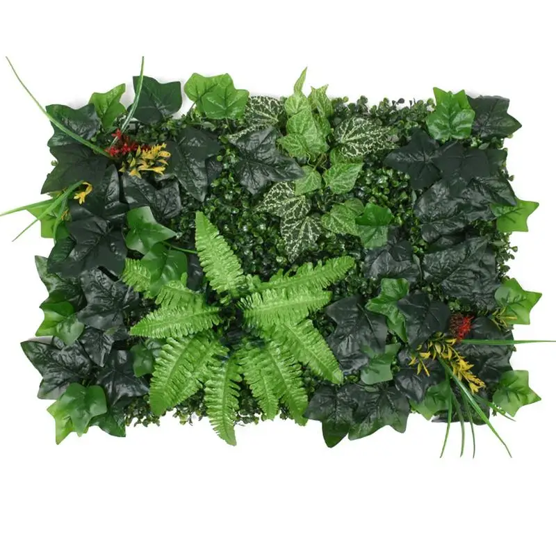 

Greenery Wall Backdrop Artificial Boxwood Grass Backdrop Panels Topiary Hedge Plant 15.7x23.6in Boxwood Hedge Grass Wall Green