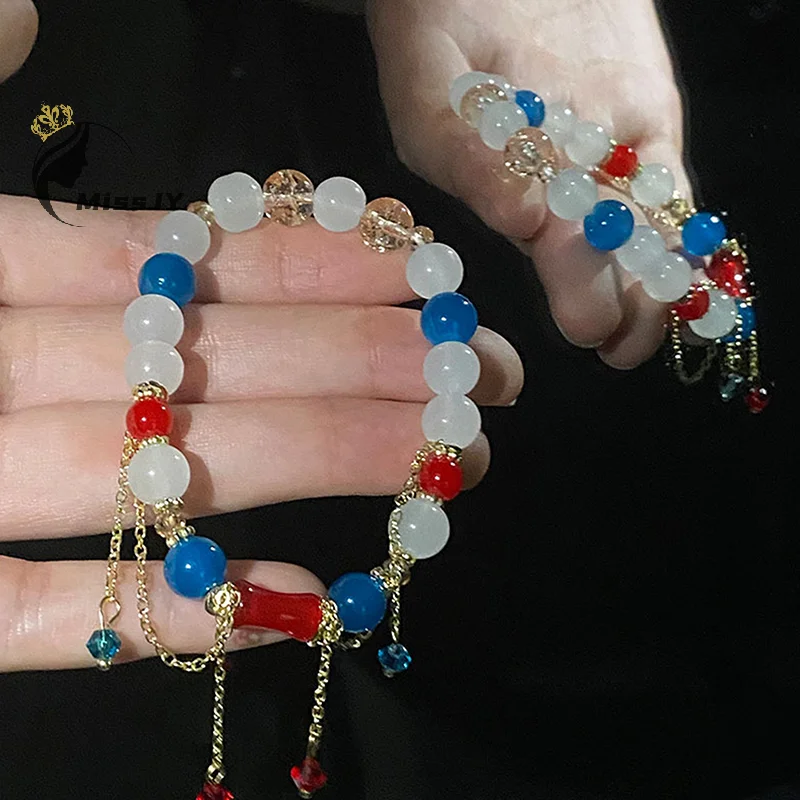 Милый браслет Luo Yunxi до конца Луны тайтайтай Цзинь ий сиу анг Джу фотографический подарок