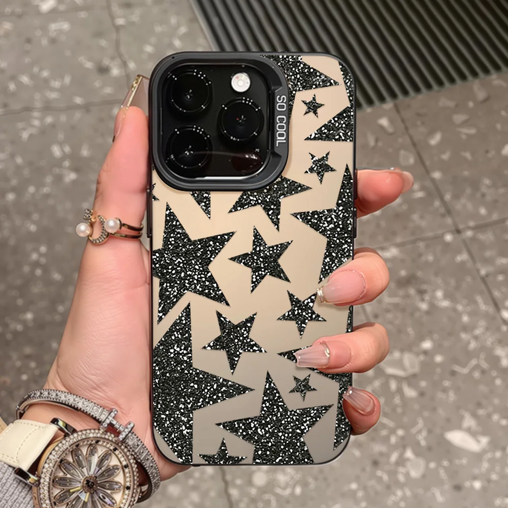 حافظة لهاتف آيفون 16 برو ماكس 17 13 11 15 14 12 17 Air 16promax 15promax 17promax غطاء صلب غير لامع IMD Funda #4