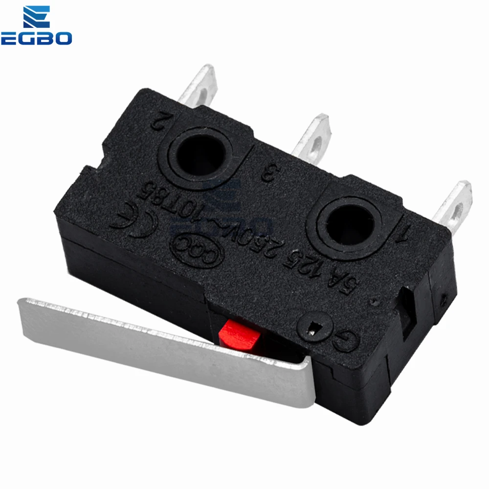 1 ~ 20 قطعة ذراع رافعة الأسطوانة الصغيرة عادة مفتوحة إغلاق الحد التبديل KW12-3 KW11-N