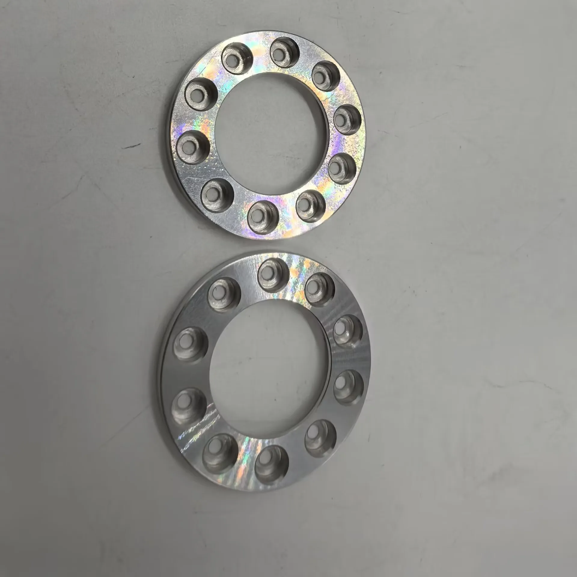 Rc نموذج محور العجلة الحرس الدائري-JXmodel Tamiya شاحنة قلابة نموذج شاحنة الطين 1:14 محاكاة ترقية سبائك الألومنيوم #2