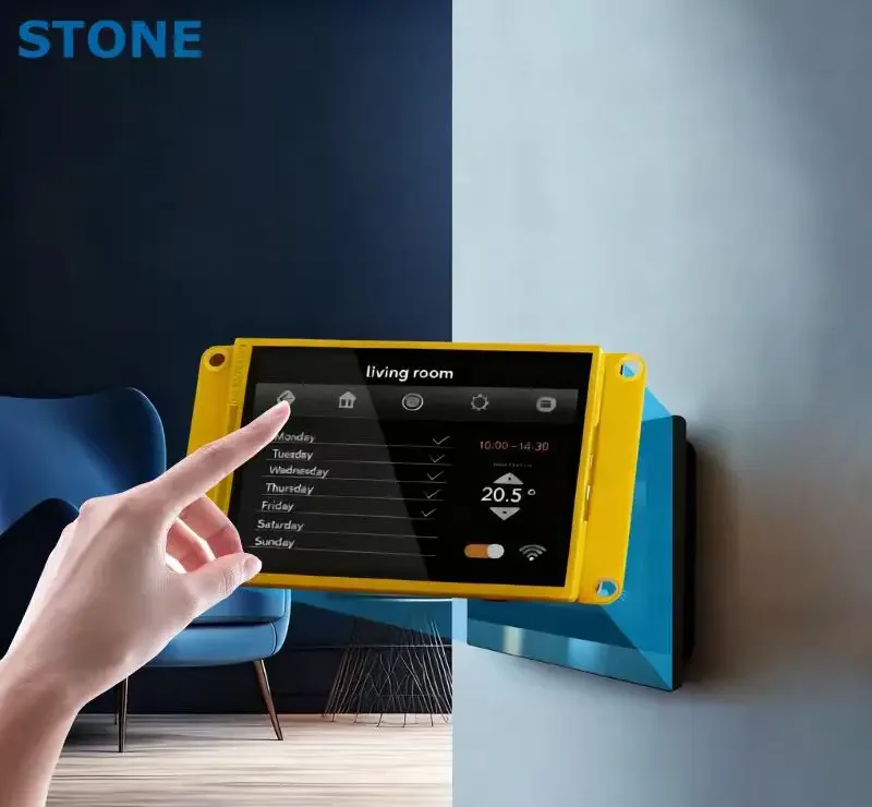 

STONE 4,3 "-10,1" модуль ЖК-дисплея HMI с программой + сенсорный экран для панели управления оборудованием для Arduino Mega 3560 ESP32-S3