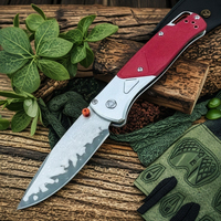 BM 535-9 Premium Outdoor Tactical Folding Knife Damascus Steel Blade with G10 Handle Ideal for Camping Hunting and Exploration