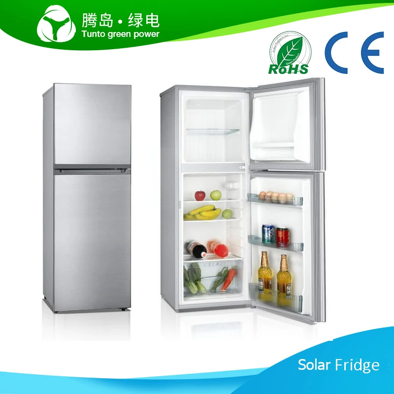 Easy install DC 12V 24V 150L 166L Solar Power Home Fridge Freezer Refrigerator