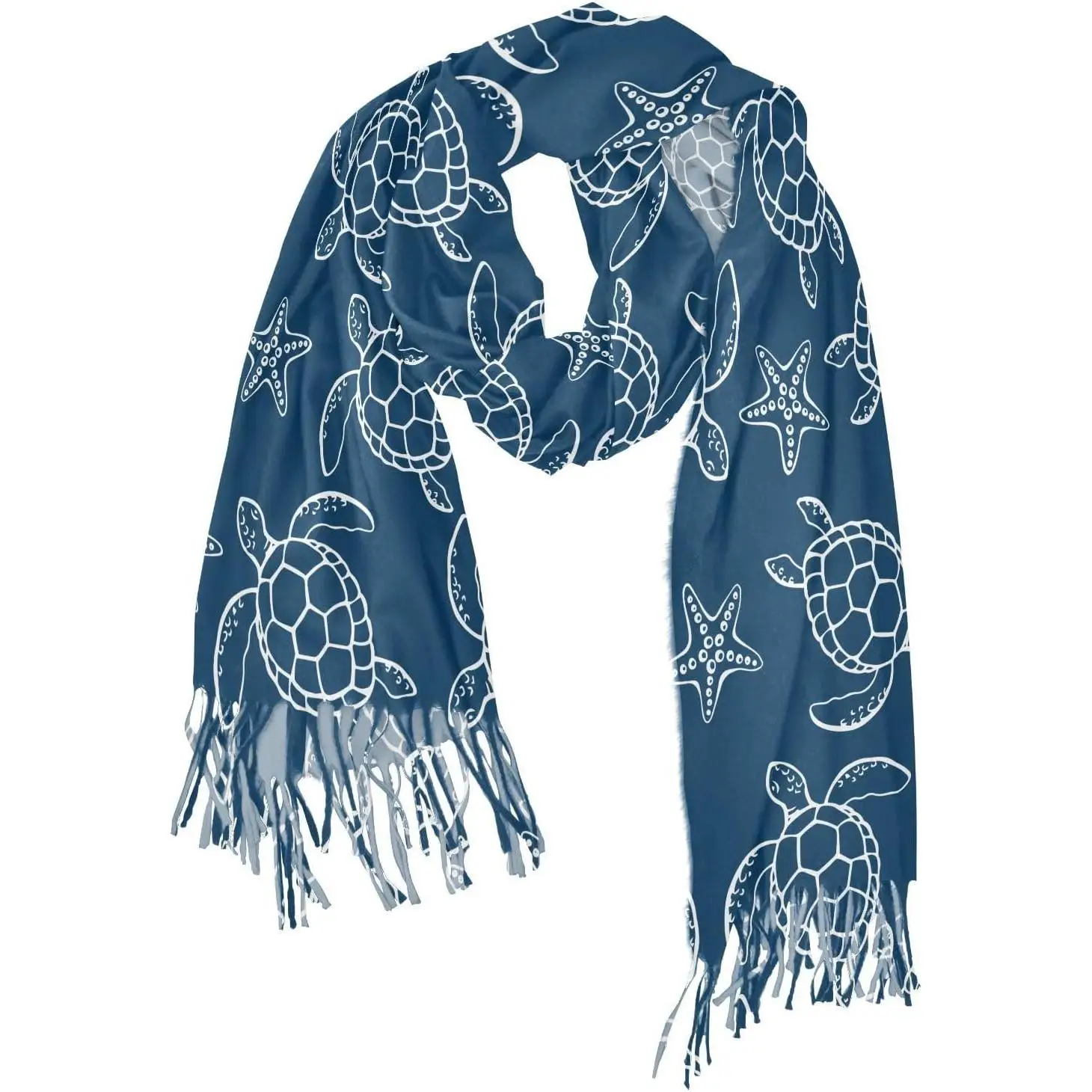 

Women's Scarf Pashmina Feel Shawls Wraps Fall Winter Warm Large Scarves Fashion Tassel Long Scarf For Gift Women Spring Winter