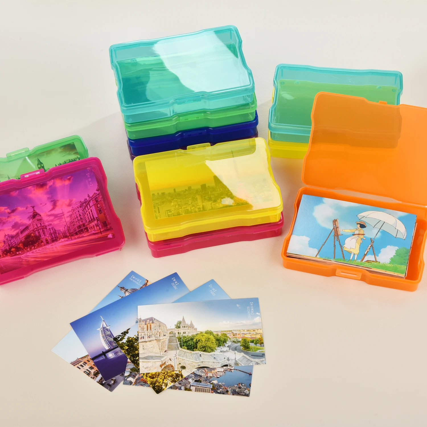 8 Pcs Colourful Photo Case 4\