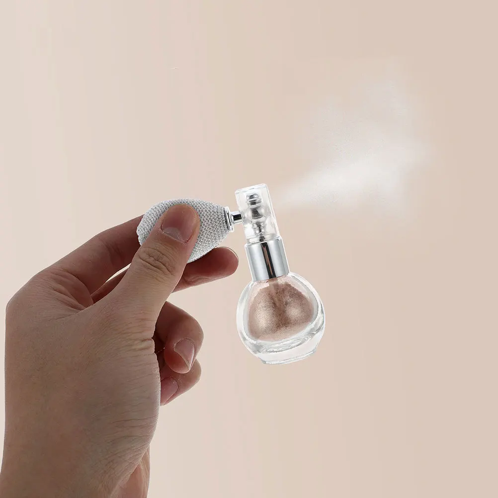 2 قطعة بخاخ مسحوق لامع تمييز شعر الجسم أداة ماكياج الوجه الجسم الشعر ديكور المرأة هدية رذاذ لامع #3