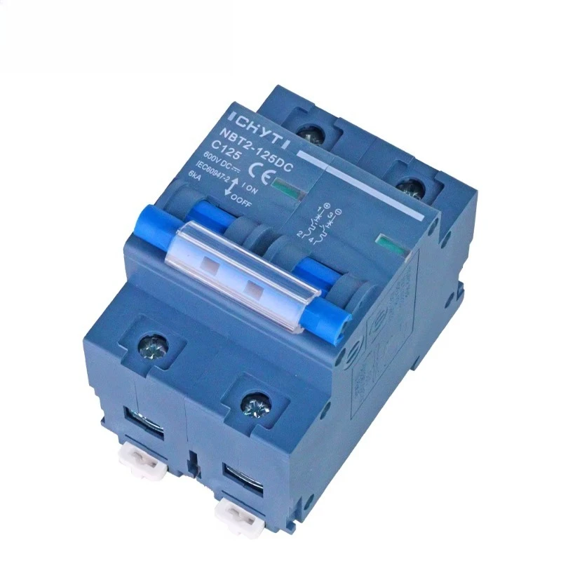 

New IEC/EN60947-2 80A,100A,125A 600VDC Miniature OEM MCB Din Rail Circuit Breaker