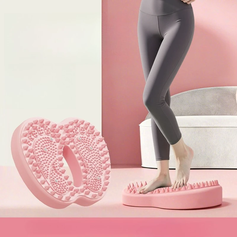 Inflatable Anti-Slip Fitness Pressure Plate Foot Massage with Magnet Stones PVC Stepper Pad Pressure Points Slimming Walking Mat
