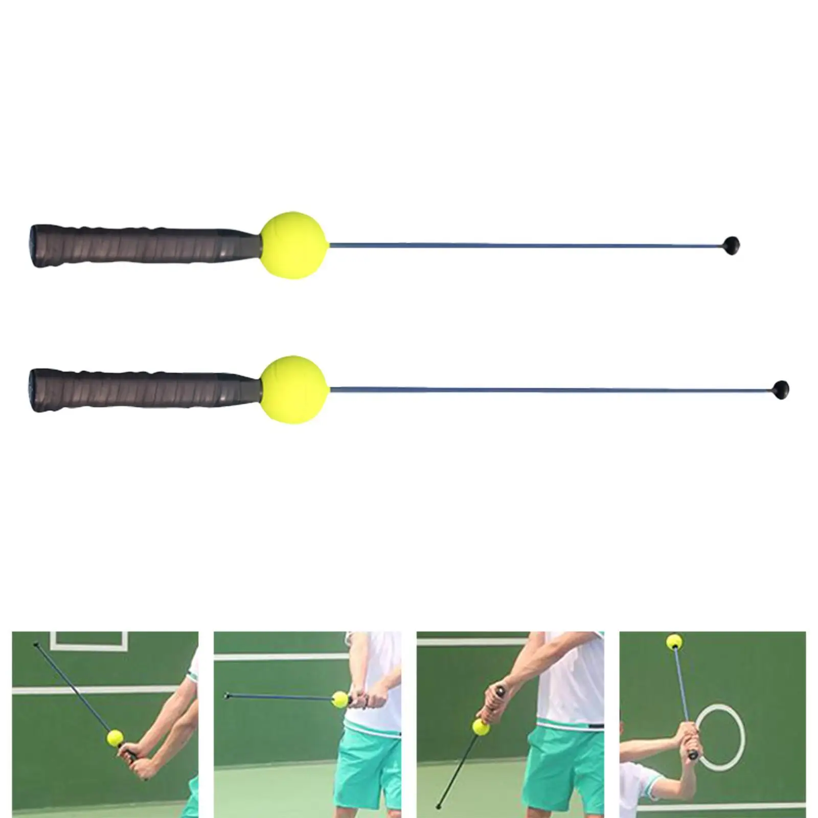 Tennis Swing Training Aid Tennis Serve Training Tool for Forehand Backhand