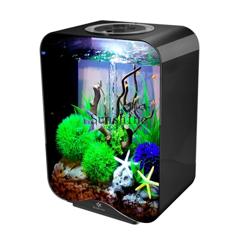 

Filter oxygen generator desktop living room silent small fish tank aquarium landscaping decoration