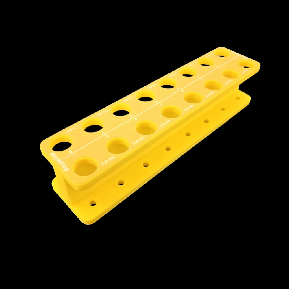 16-Well Magnetic Stand for Centrifuge Tubes (1.5mL/2mL) – Immunomagnetic Separation Rack