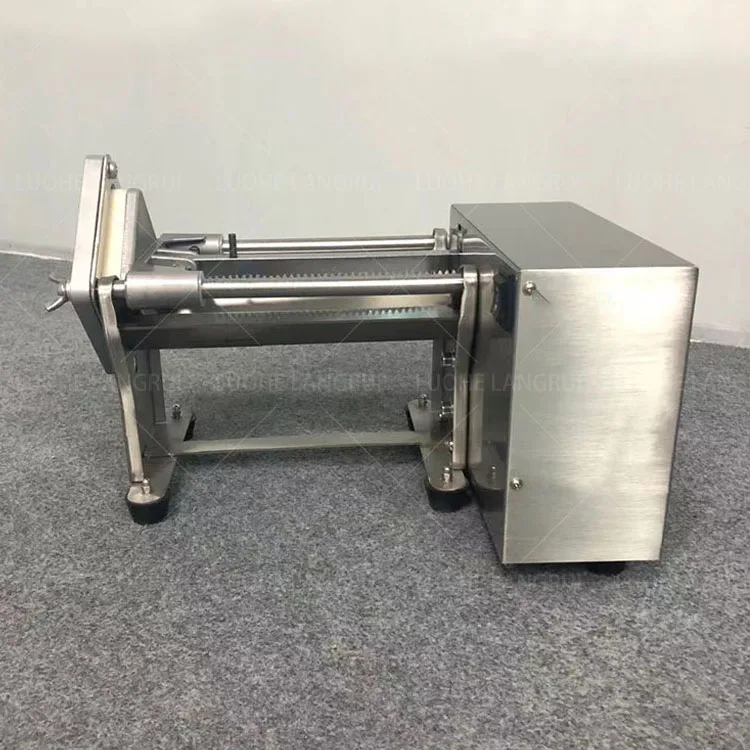 Factory sale Electric Automatic French Fries Cutter Vegetable Fruit Cutter With Three Blades