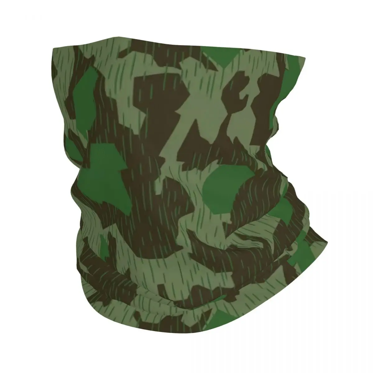 Custom Germany Splinter Camo Bandana Neck Gaiter UV Protection Face Scarf Cover Splittertarn Camouflage Headwear Tube Balaclava