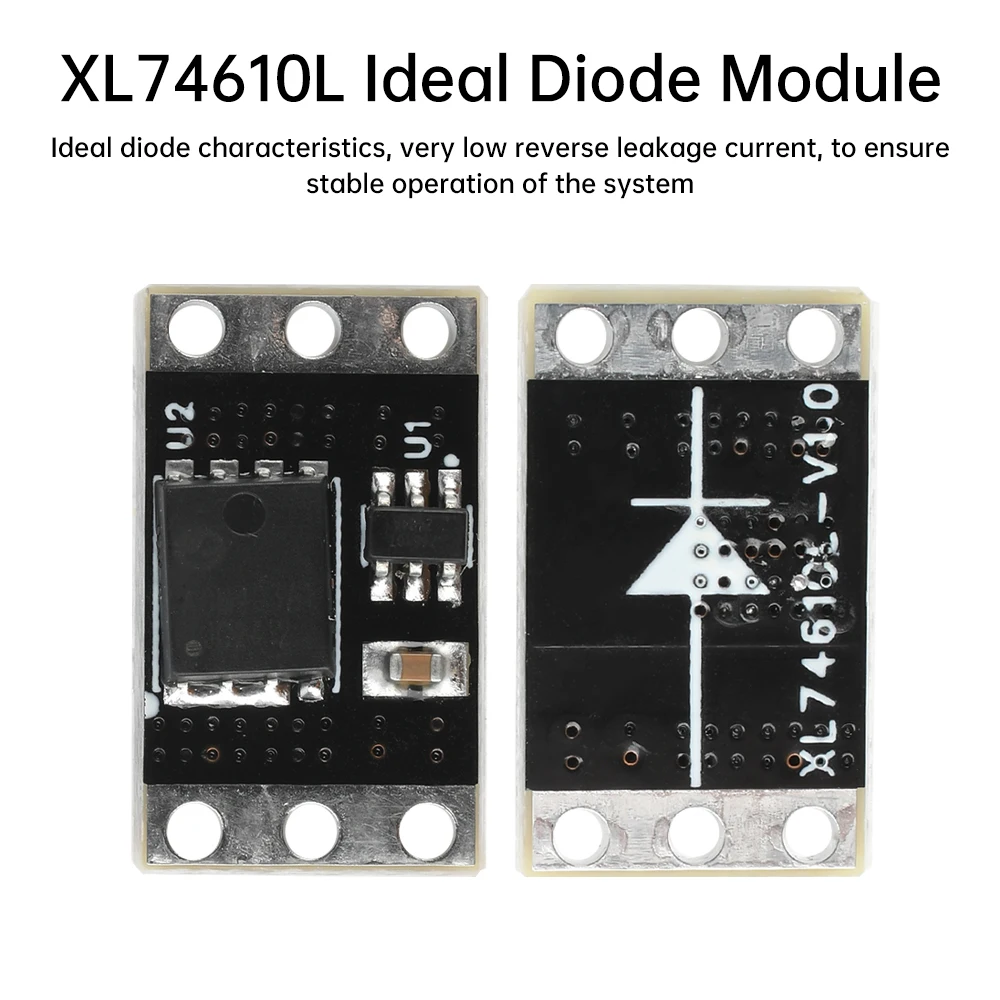 1,5 В-36 В XL74610L Идеальный диодный модуль Замена для LM74610 Аналоговый идеальный диодный выпрямитель 15 А/30 А Низкое внутреннее сопротивление MOS