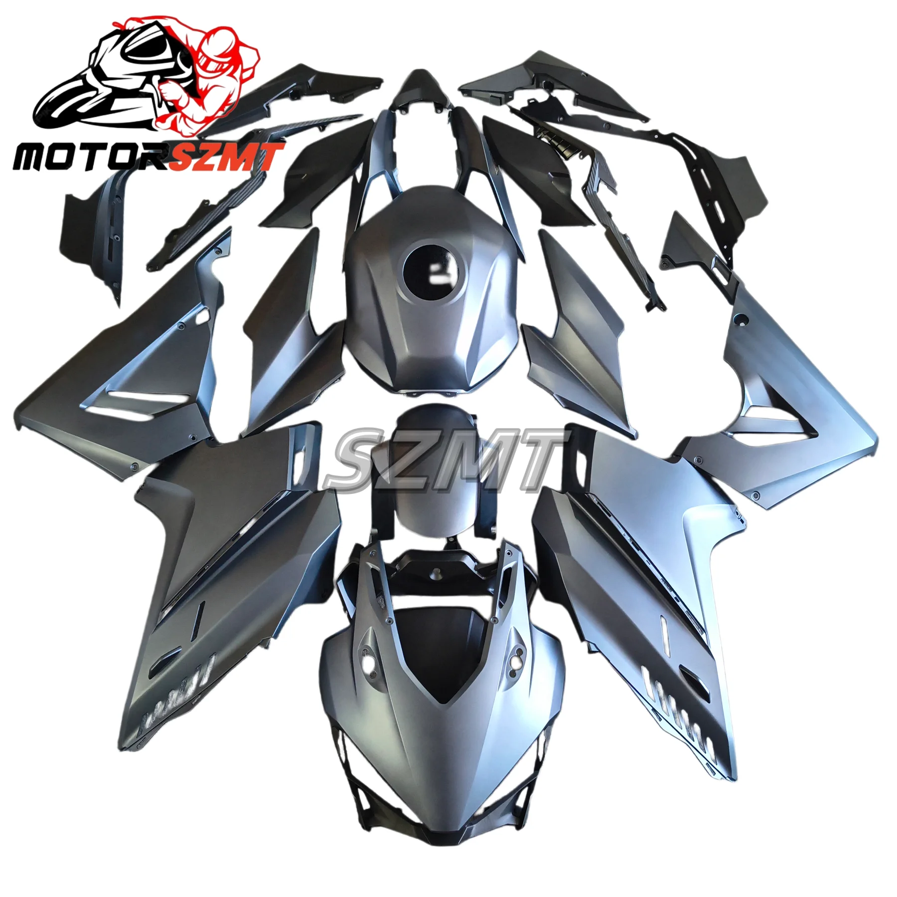 Motorcycle Fairing Kit For Honda CBR500R CBR400R 2024 2025 Full Fairing Kit CBR 400R 500R 24 25 Bodyframe Fairings Silver Grey