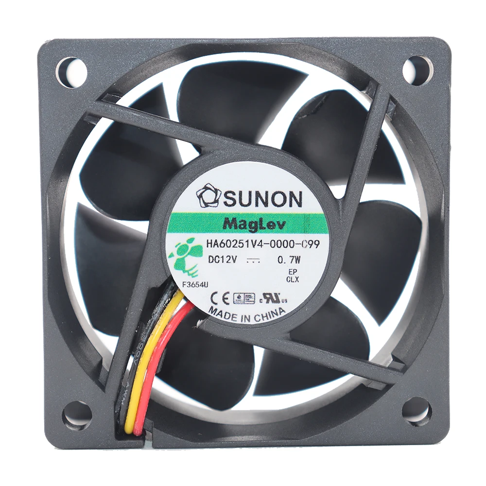 

Новый бесшумный охлаждающий вентилятор SUNON 6025 12V 0.7W HA60251V4-00000-C99