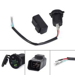 New For Kawasaki Versys 650 Ninja 400 650 Motorcycle Camera Cellphone Type C Single Dual USB Fast Charger with Relay