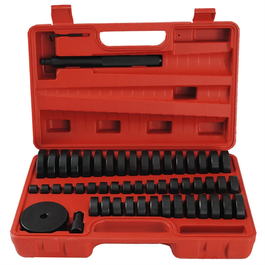 

18-65mm 74mm Oil Seal Removal & Installation Repair Tools Kit 52pcs Custom Bushing Bearing Seal Driver Push Press Disc Tool Set