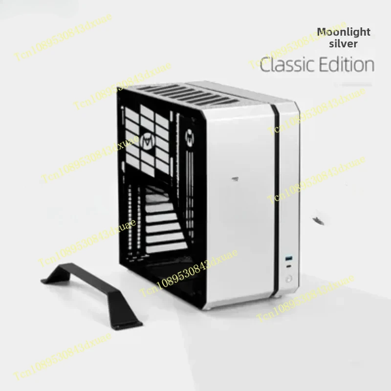 2022NEW Mechanical master C34 Matx ATX side transparent aluminum small box, ATX power tower air-cooled mini main box