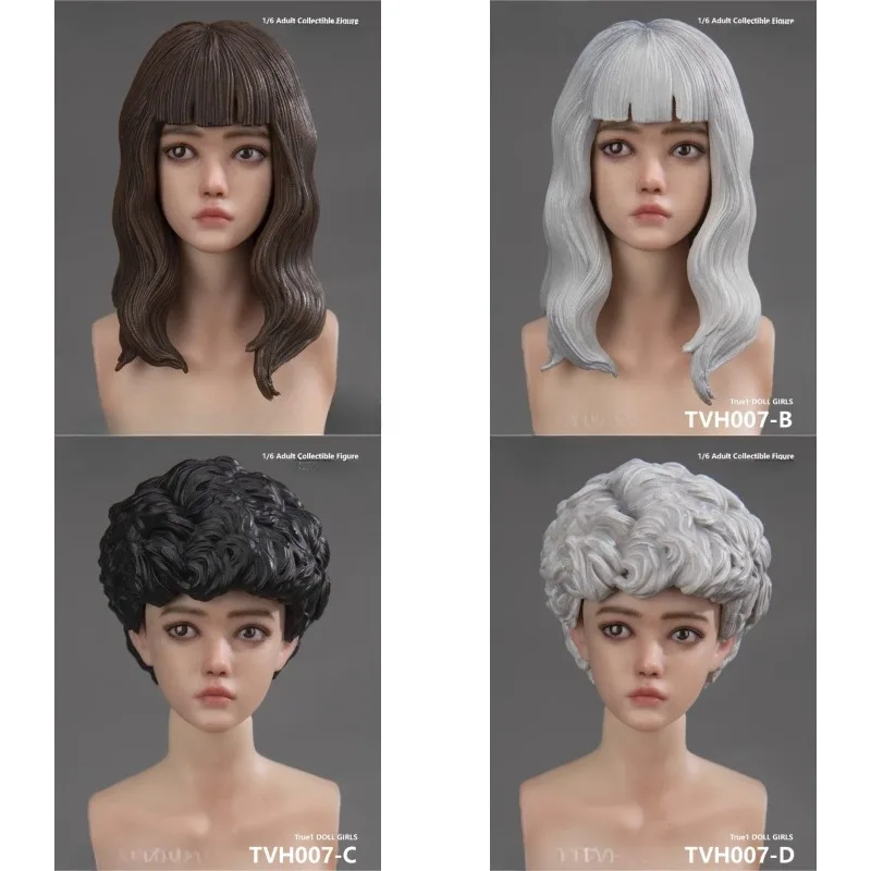 ما قبل البيع 1/6 مقياس True1Toys TVH007 بالتنقيط الغراء المنقولة العين رئيس نحت نيني رئيس النحت نموذج ل 12 ''عمل أرقام الجسم