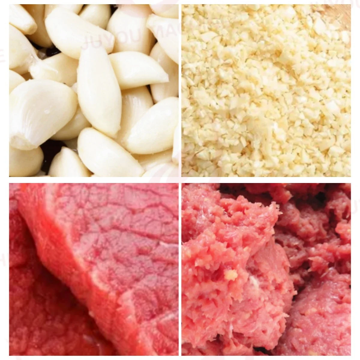 JUYOU 5L/20L/40L/80L/125L Bowl Chopper Cutter/ Vegetable Meat Vacuum Chopper Mixer