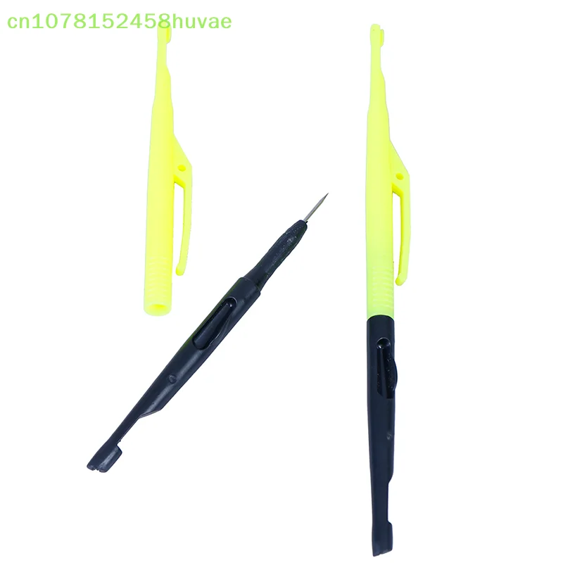2 Pcs Plastic Hook Remover Disgorger Knot Picker Tyer Tier Fly Fishing Hooks Tying Tools Fish Unhook Extractor Detacher