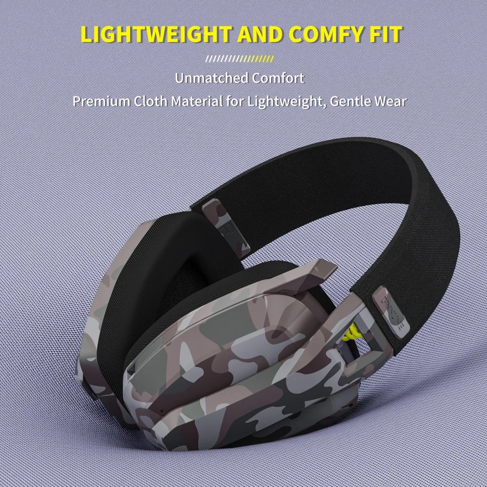 Wireless Gaming Headset with Mic 5