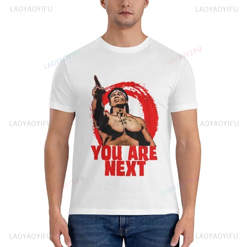 تيشيرت أساسي لرياضة الدم للرجال ، بأكمام قصيرة ، شارع فضفاض ، هاراجاكو ، صيف ، جديد