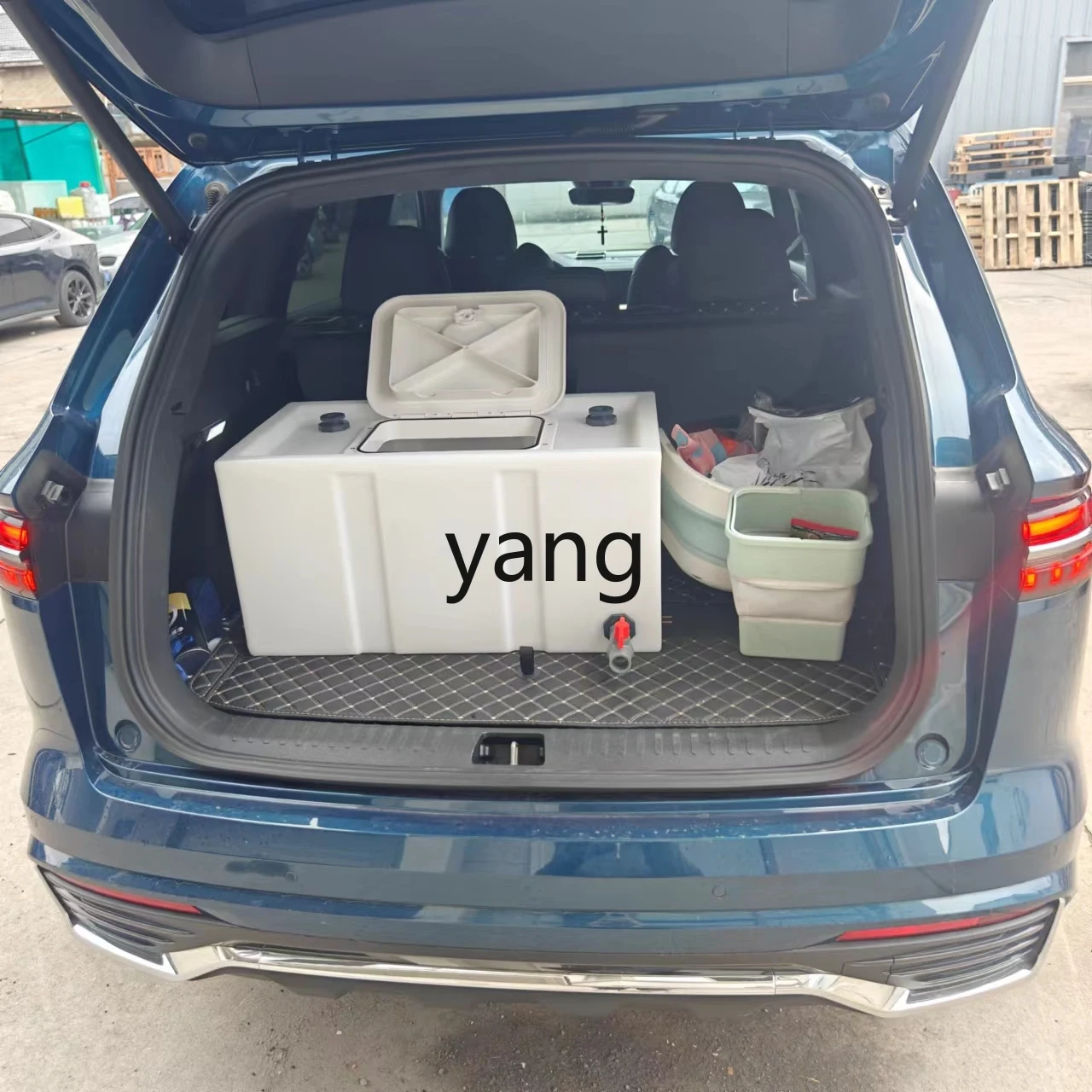 صندوق صيد محكم الغلق للسيارة LTT دلو سمك حي سميك وتر لحم البقر صندوق بلاستيكي مانع للتسرب