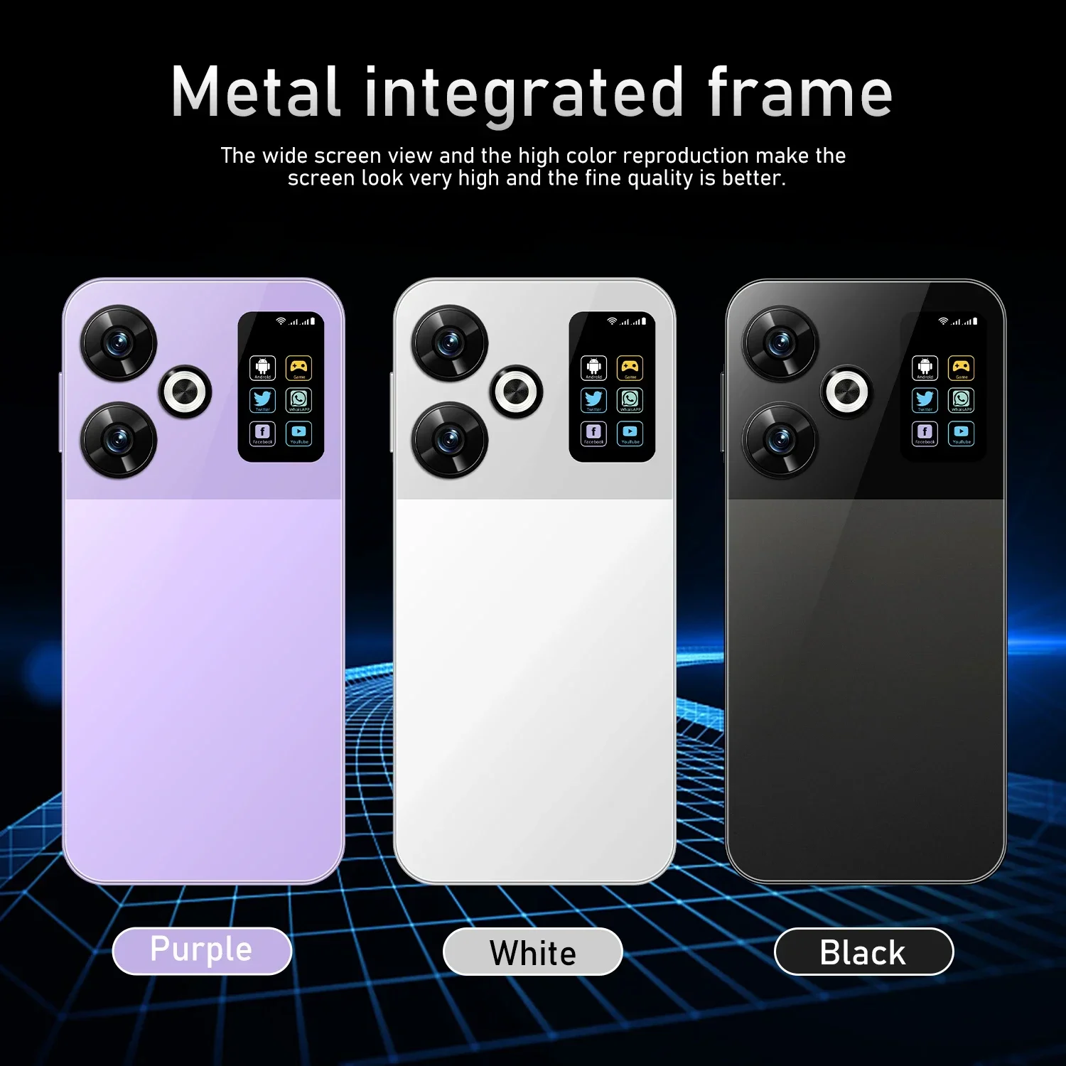 Global New X8 Pro 7.3-inch Ultra HD 16GB+1024GB 108MP+50MP, 8000mAh large battery Android 14 Qualcomm Snapdragon 8 Gen3 Dual SIM