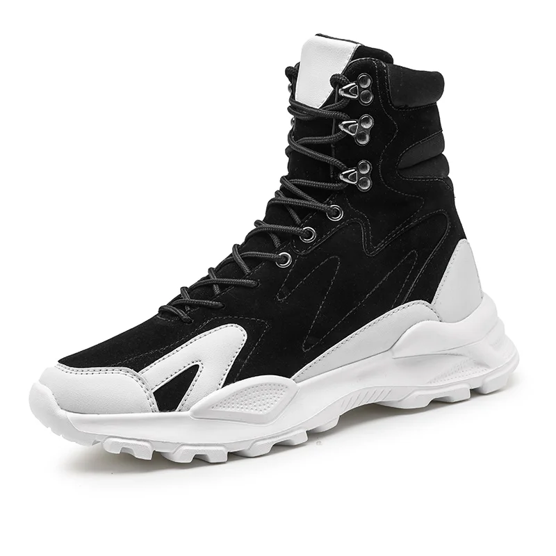 

High top shoes, personalized sports and leisure shoes, men's shoes, motorcycle men's shoes