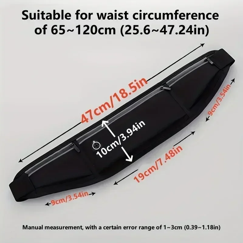 Marsupio da corsa professionale Marsupio da cintura sportivo Custodia per cellulare Uomo Donna Custodia nascosta Borse sportive da palestra Marsupio da corsa