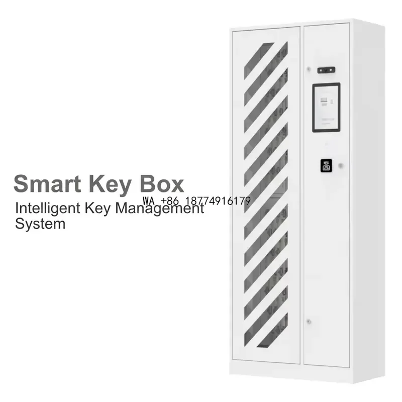 wmwmnu 190 Keys Smart Safe Box Intelligent Key Management System Floor-Stand RFIDReaderFingerprint Face Security ProtectionOEM