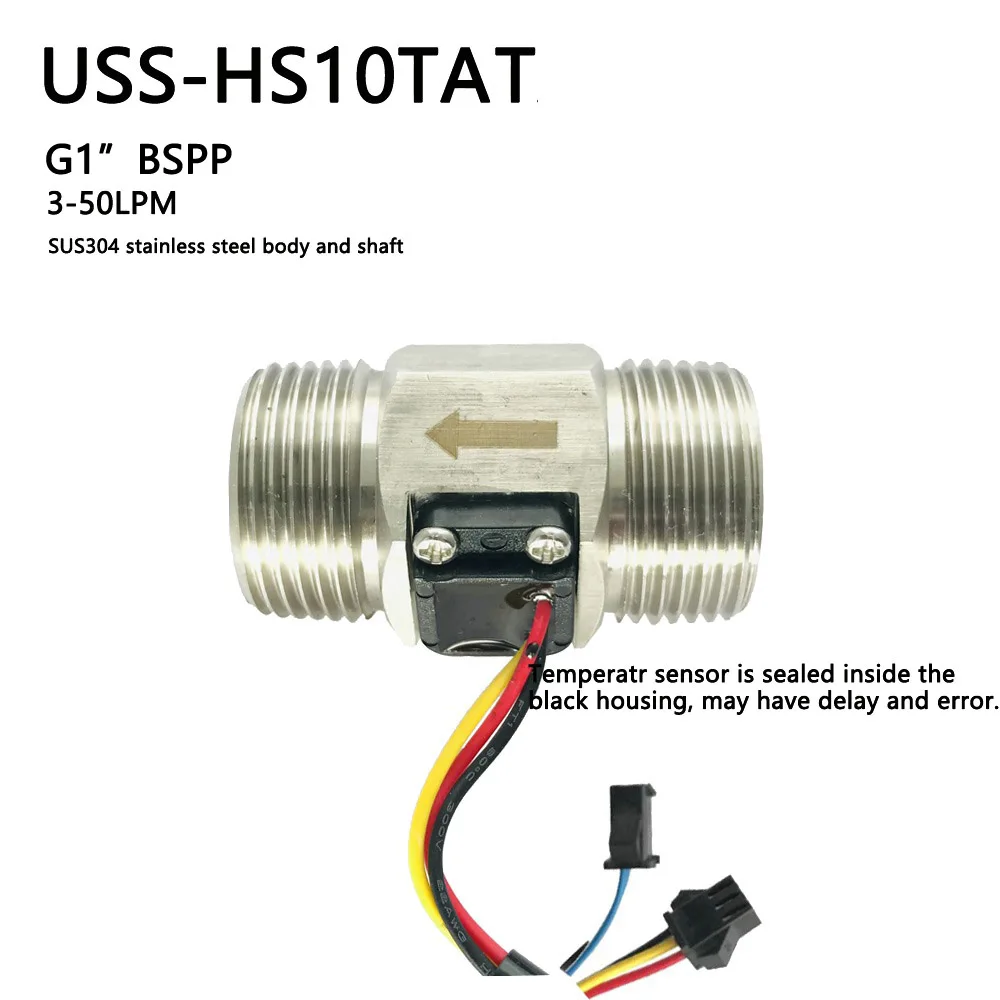 US211M Digital Water Flow Meter & SUS304 Stainless Steel G1