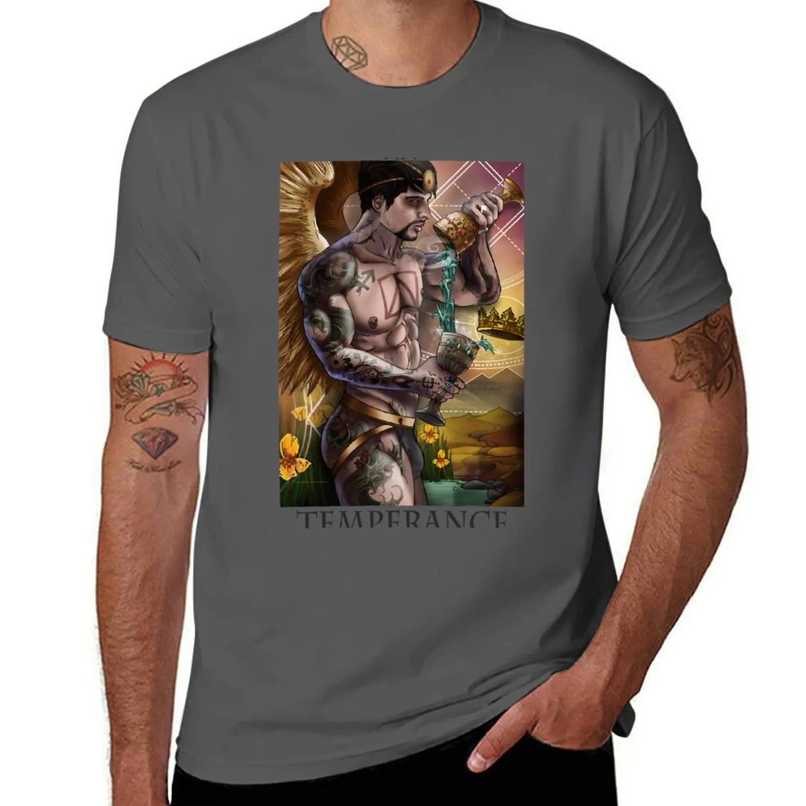 

XIV. Temperance T-Shirt anime t shirts oversize printed t shirts for man funny t shirts cotton T-Shirt