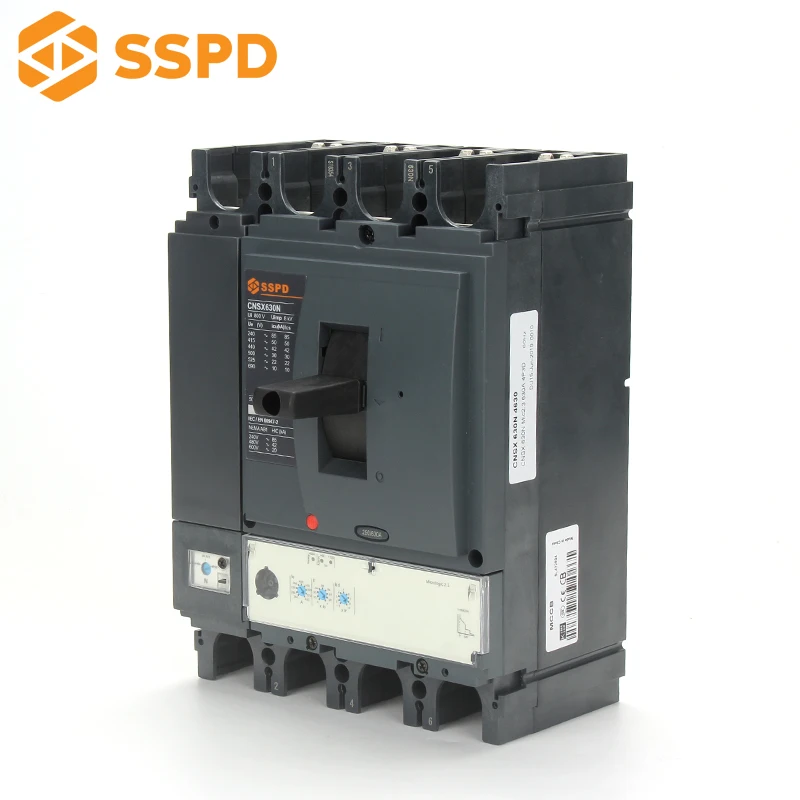 MSLong Life-time NSX630 4p MCCB 250A 300A 320A 350A 400A 500A 630A Moulded case Circuit Breaker