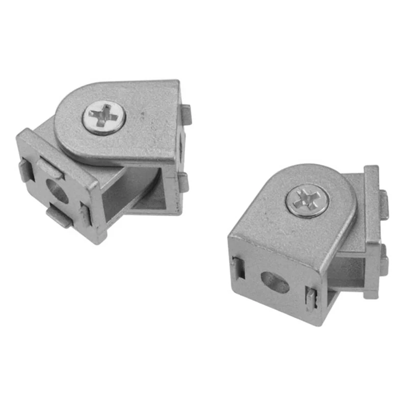 A11I 2 stuks aluminium draaikoppeling voor aluminium extrusieprofiel 2020-serie flexibele draaikoppeling 2020 aluminium profiel