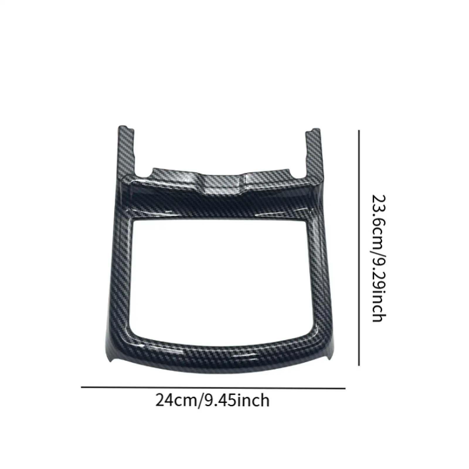 ملحق غطاء إطاري لحامل أكواب الماء، ملحق ديكور سهل التركيب، بديل متوافق مع الصف الأمامي للشاحن #6