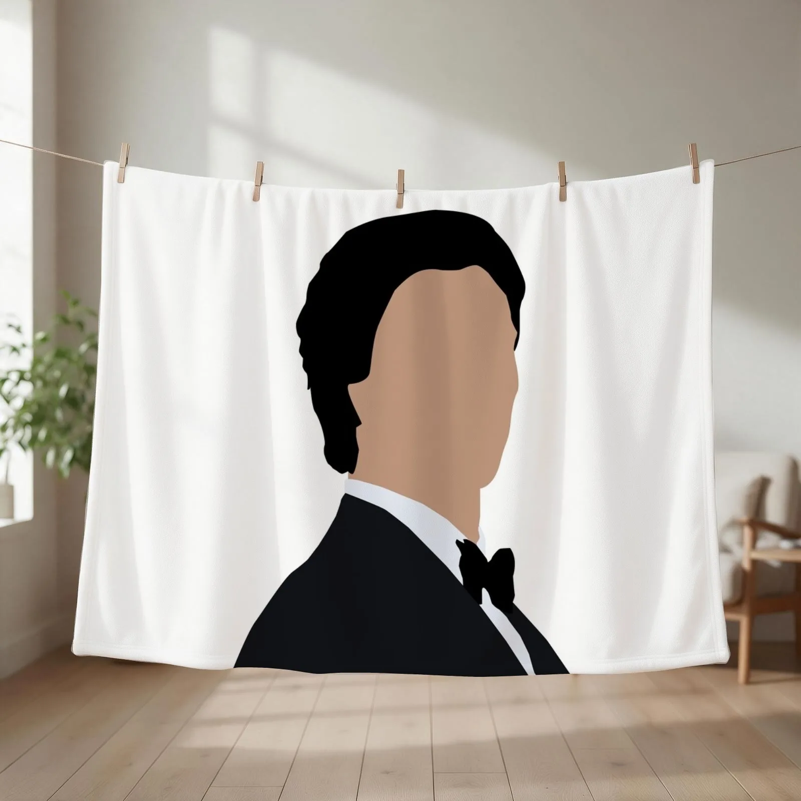damon salvatore Throw Blanket couch cozy soft plush fuzzy picnic outdoor blanket