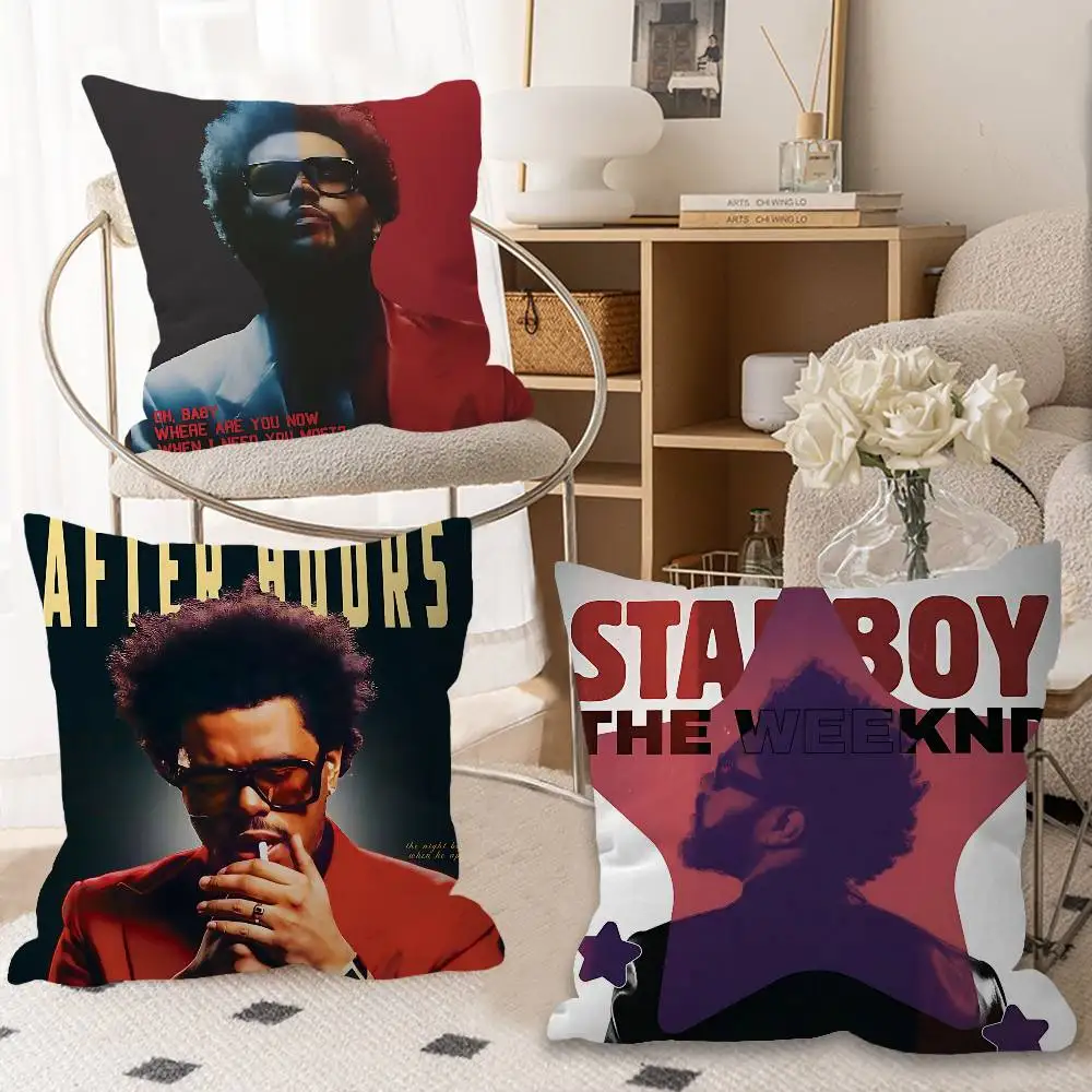 Hop Singer The Weeknd Pillow Cover Sofa Cushion Cover Home Room Decoration Children Gift
