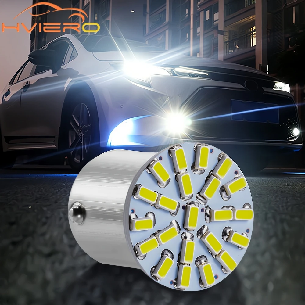 

1 шт. P21W 1157 BAY15D 1156 BA15S 3014 22SMD автомобильные стоп-сигналы поворота автостоянки светодиодные резервные задние лампы лампы номерного знака