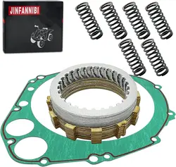 Clutch Kit Heavy Duty Springs and Cover Gasket Compatible For Suzuki GSXR 1000 GSXR1000 GSX-R1000 2005 2006