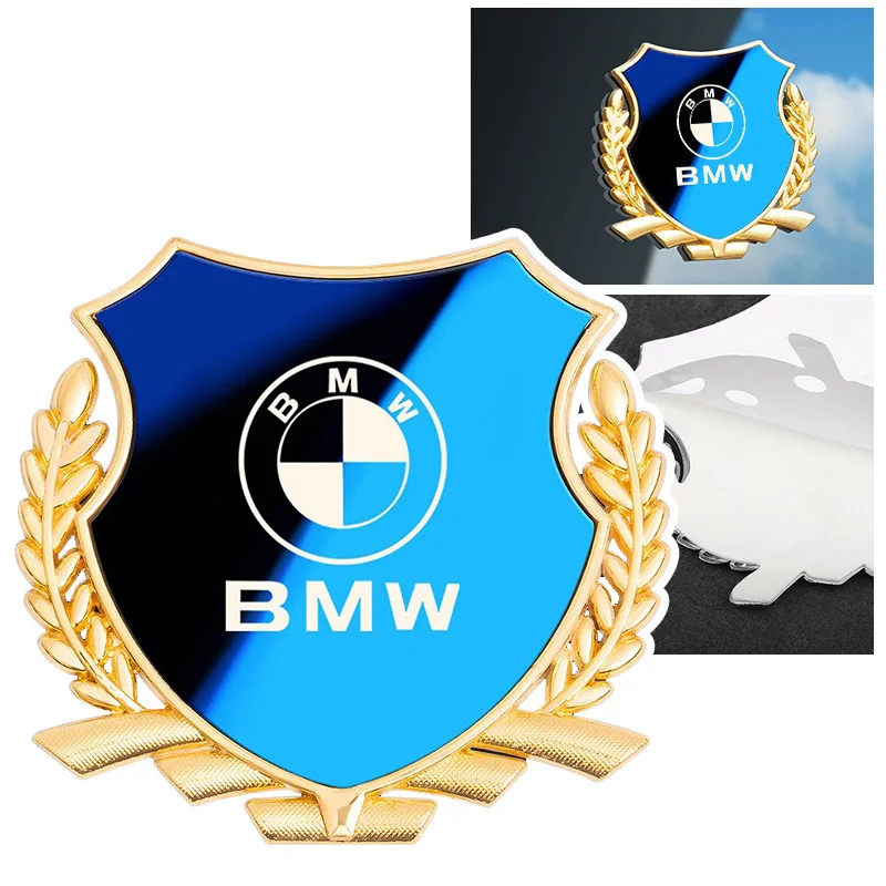 

3D Metal Car Trunk Window Side Emblem Badge Decal Sticker For BMW Performance E46 E90 F10 F30 X3 F20 E60 E70 E39 E36 E87 X7 E9