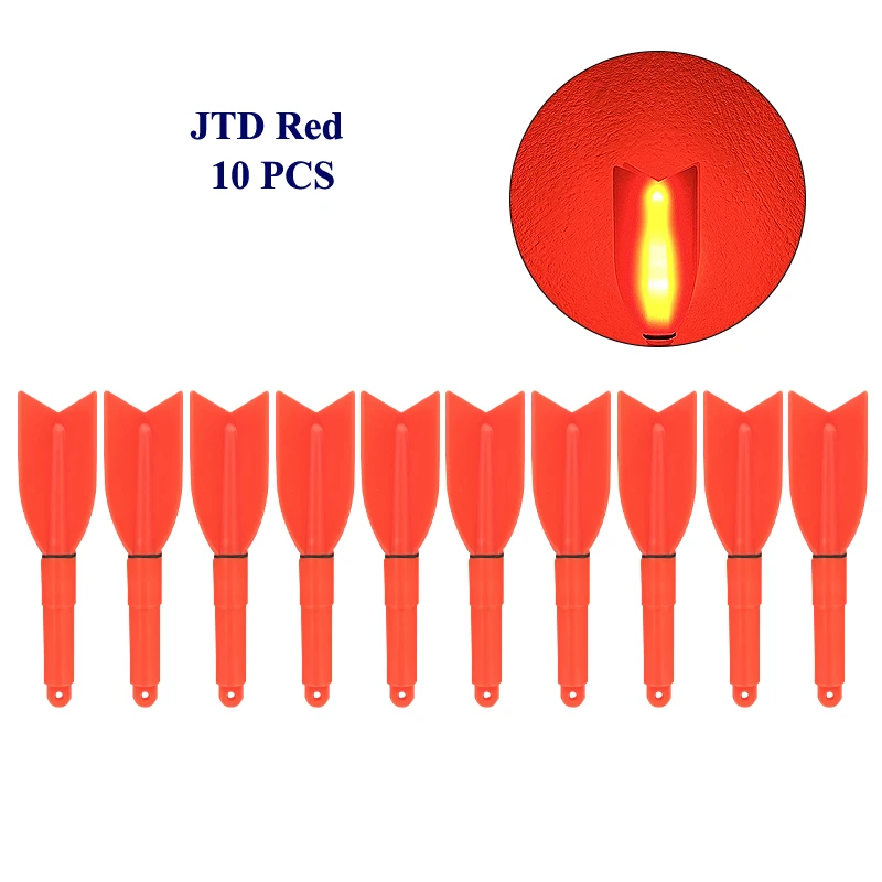10PCS Electric Light Sticks Tackle Electronic Deap Water Fishing Bright Sea Tools Accessories