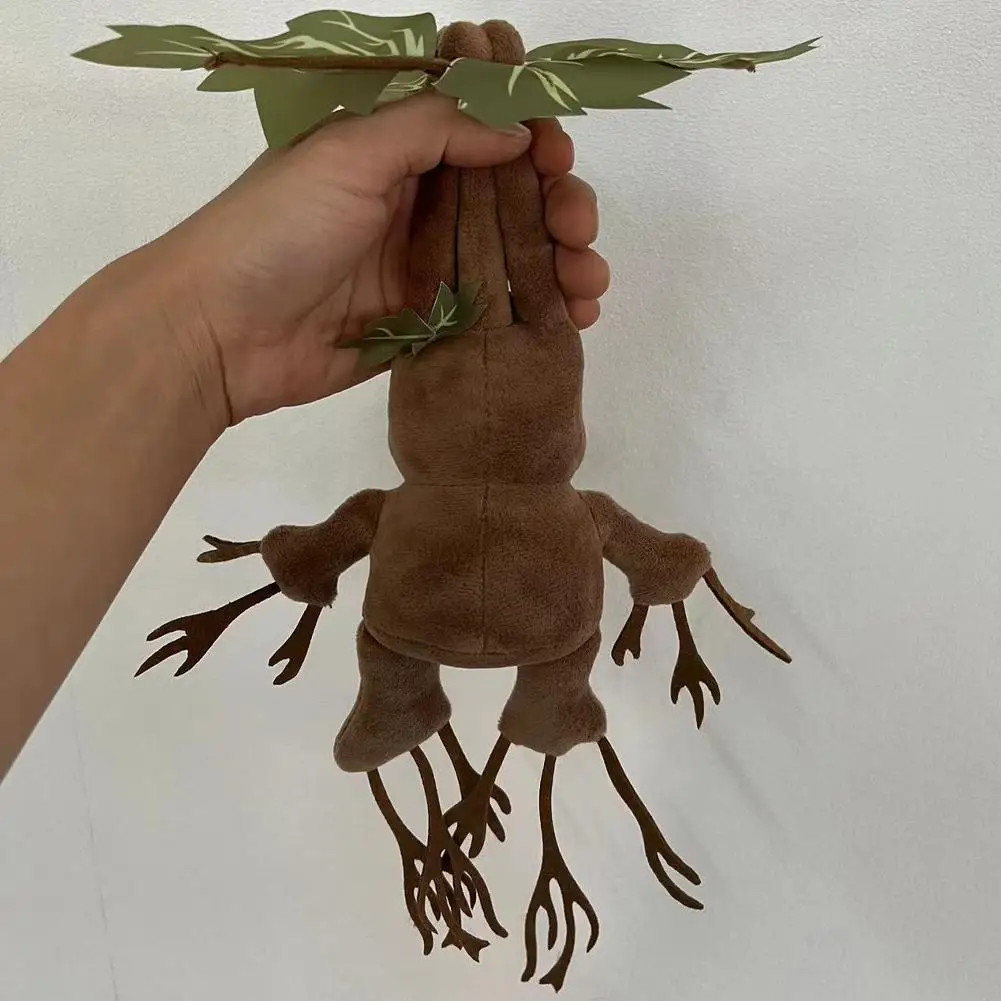 Novo Boneco de Pelúcia Harries Mandrake, Planta Mágica, Brinquedo Macio em Vaso, Acessórios de Filme, Almofadas Decorativas, Presentes para Crianças