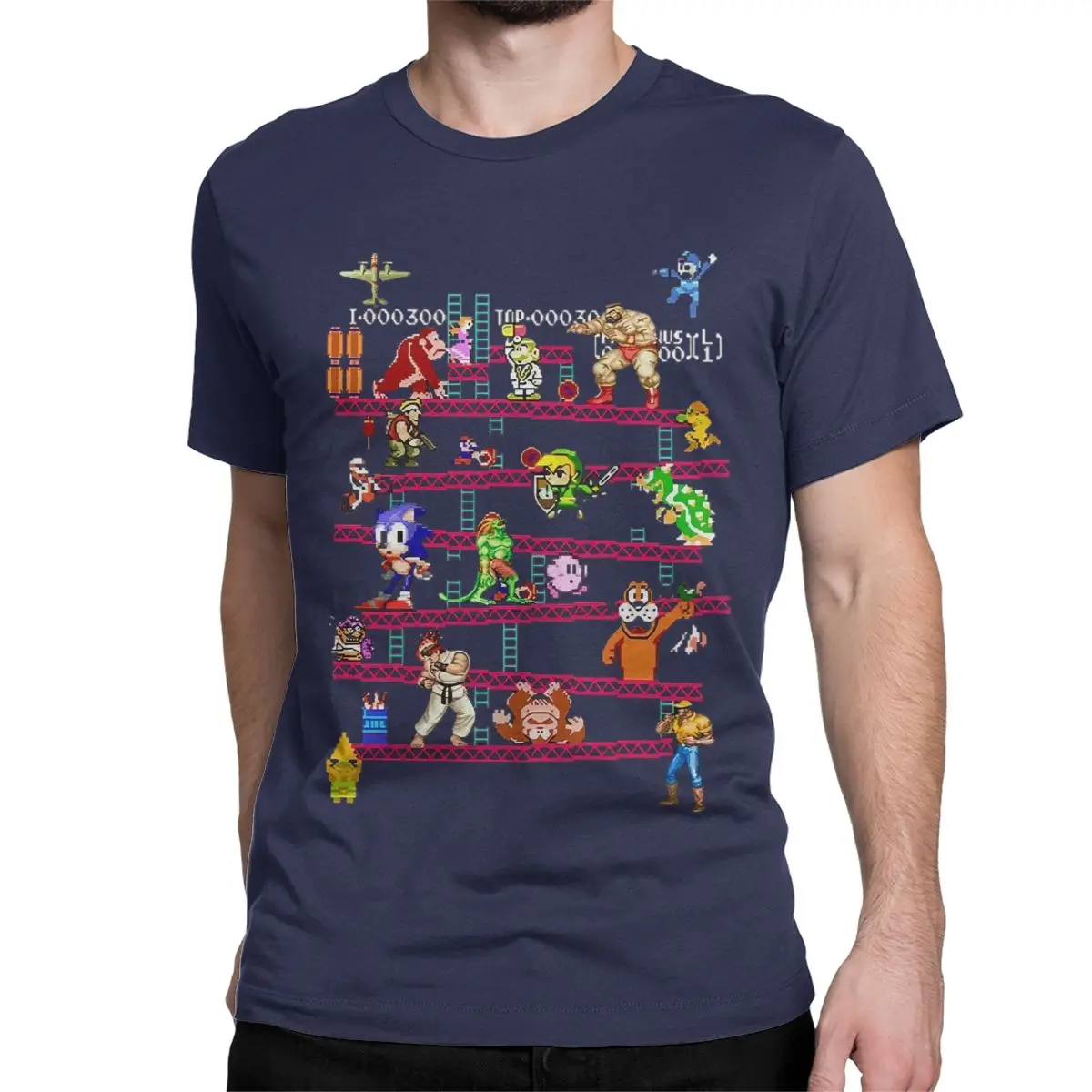 Arcade Game Collage T-Shirt 2