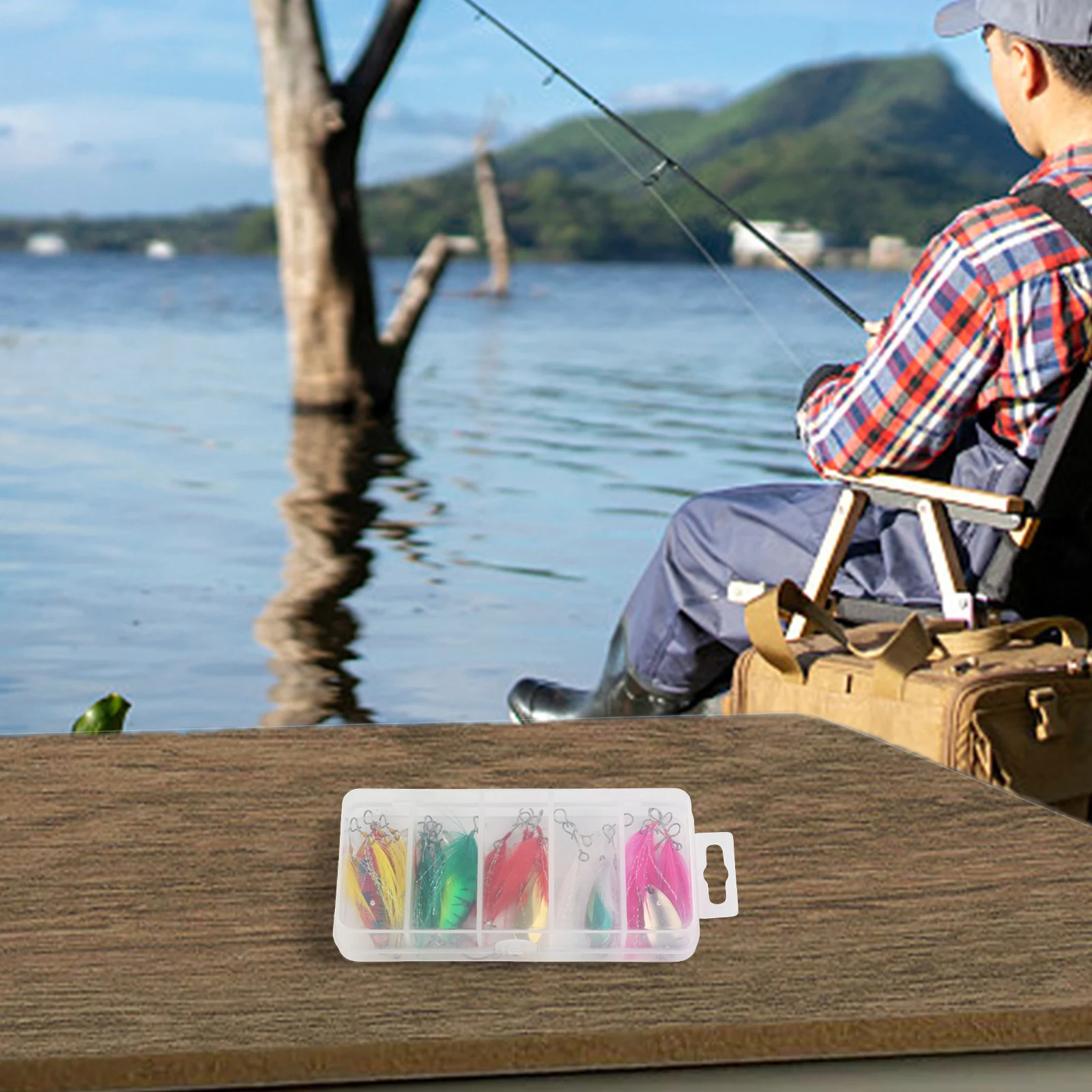 

Fishing Accessories Bait Pendant Set Compact Size Of 14.5x11x3CM Easy To Use And Install Fishing Tools For Angling