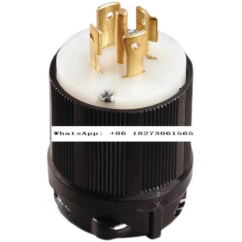 

Industrial plug WJ-8521 20A120/208V L21-20P four phase five wire hanging type