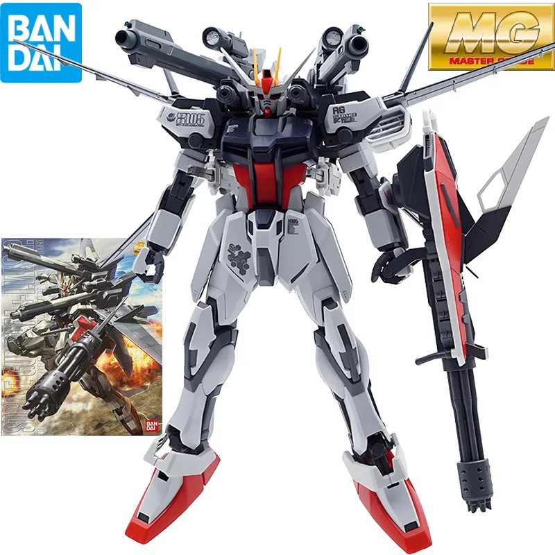 

Bandai Original MG Master Grade Series MG90 Strong Attack Gundam I.W.S.P. Equipment Anime Assembly Model Toys Collectible Boys